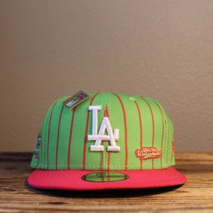 LA Dodgers Wild Pitch Watermelon Big League Chew Fitted Hat | Size 7 3/8